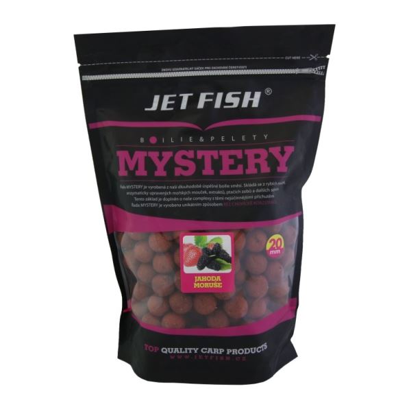 Jet Fish Boilie Mystery Jahoda Moruše