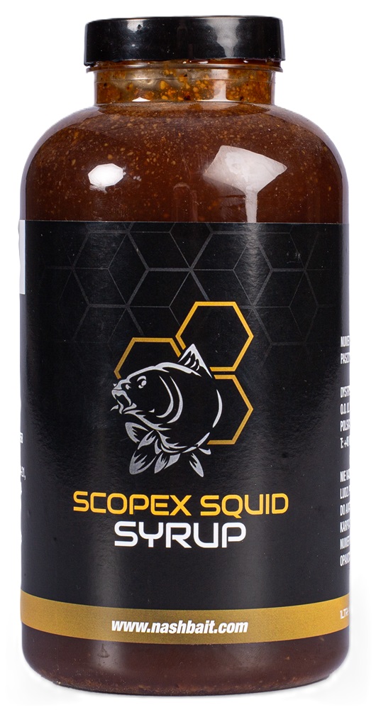 Levně Nash booster spod syrup scopex squid 1 l