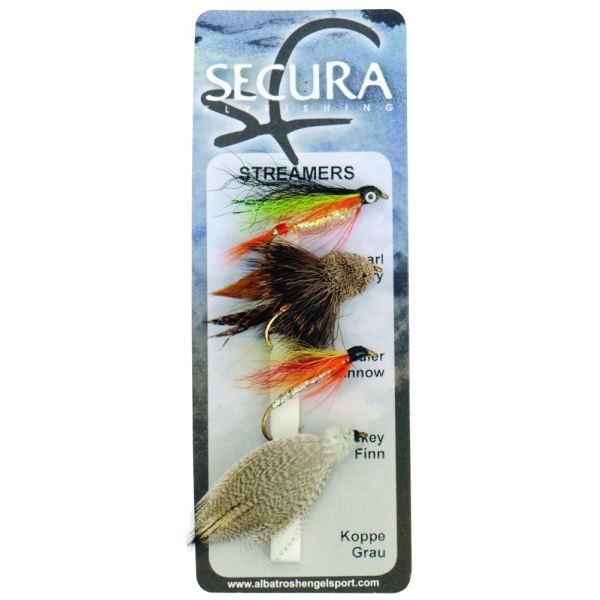 Secura Flyfishing Mušky Streamers 4 ks