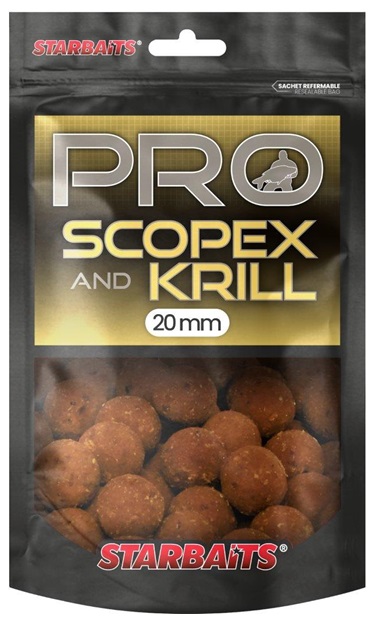 Levně Starbaits boilie scopex krill - 200 g 20 mm