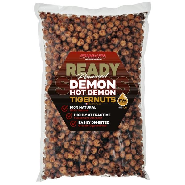 Starbaits Tygří Ořech Ready Seeds Hot Demon Tigernuts 1 kg