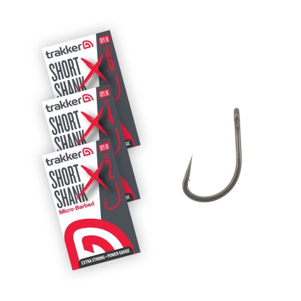 Trakker Háčky Short Shank XS Hooks Micro Barbed