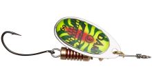 Dam Třpytka Effzett Spinner With Single Hooks Sinking Firetiger UV