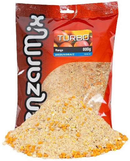 Levně Benzar mix krmítková směs groundbait turbo 800 g - mango