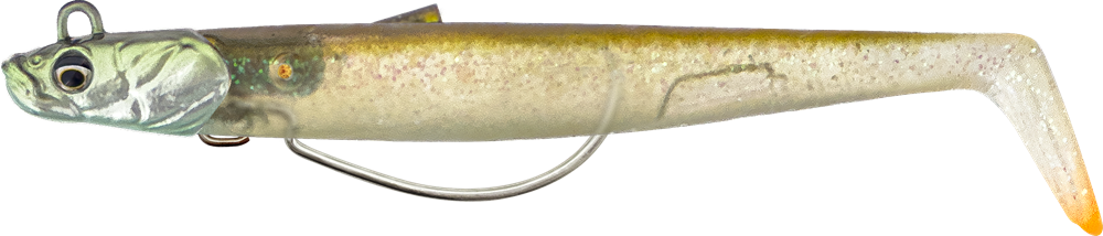 Levně Savage gear gumová nástraha sandeel v2 wl clear sandeel - 13 cm 33 g