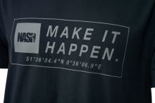 Nash Tričko Make It Happen Coordinates T-Shirt Black (2)