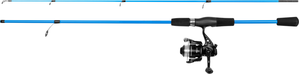 Levně Zebco prut s navijákem disco combo blue 1,6 m 30 g 2-díl