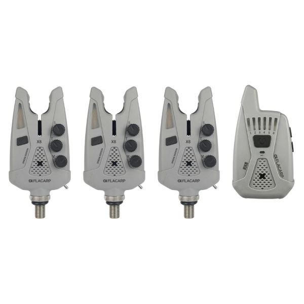 Flacarp Sada Signalizátorů X8+RX8 3+1 Speciální Barevná Edice