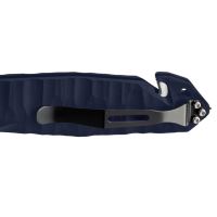 TB Outdoor Zavírací Nůž CAC S200 Junior French Army PA6 Kombinované Ostří Rounded Tip Blue (2)