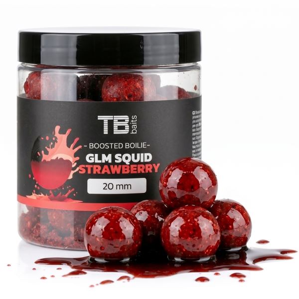 TB Baits Boosterované Boilie Squid Strawberry 120 g