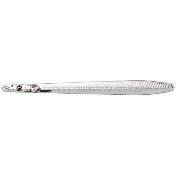 Savage Gear Line Thru Sandeel Nail Silver Plating - 12 cm 26 g