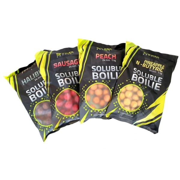 Stég Rozpustné Boilie Soluble Boilie 1 kg 24 mm