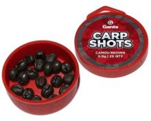 Garda Bročky Carp Shots Camou Brown - 20 ks 0,9 g