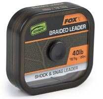 Fox Návazcová Šňůrka Naturals Braided Leader 20 m (7)