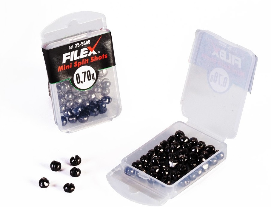 Levně Filfishing broky mini split shots - 1,5 g