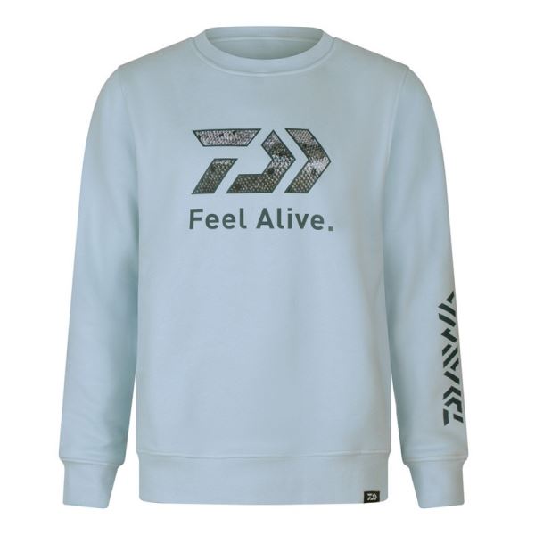 Daiwa Mikina D-Vec Hoodie Crew Neck Trout