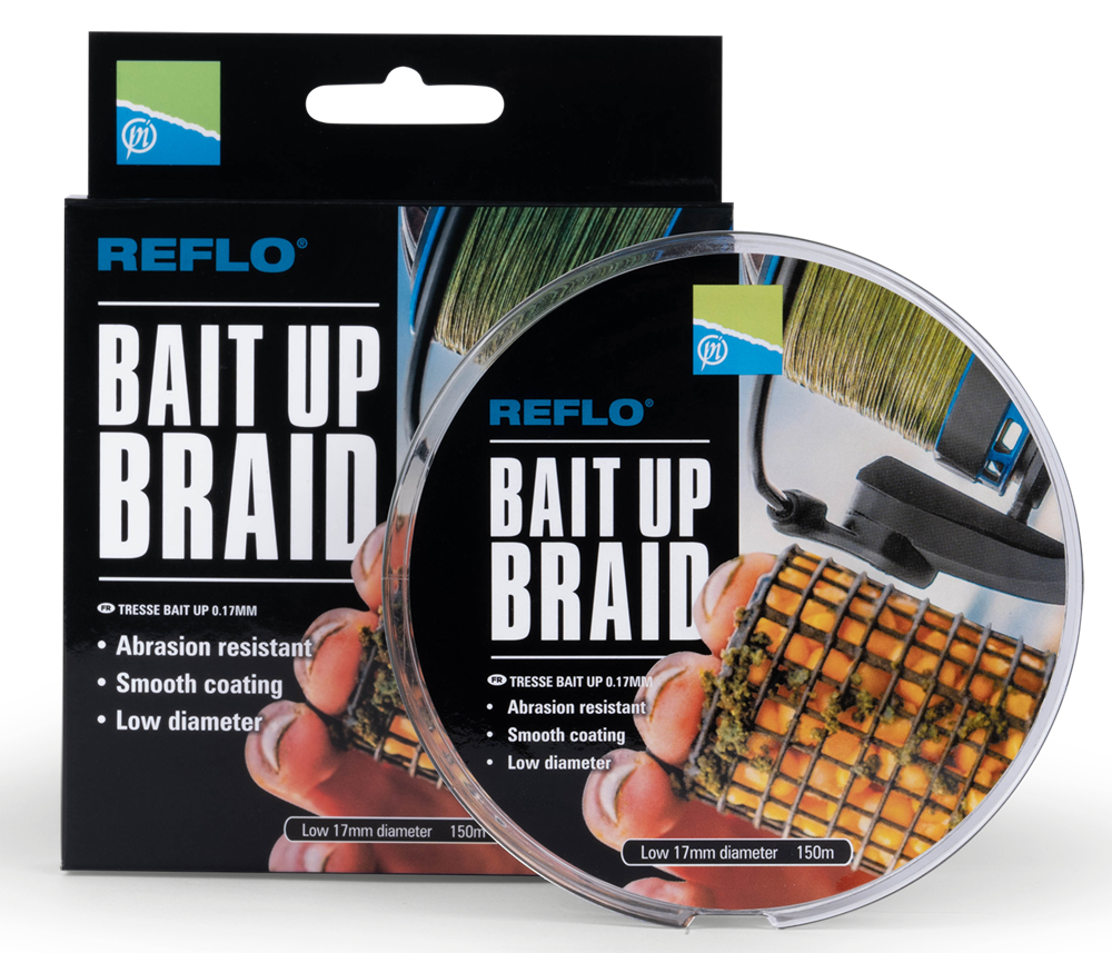 Preston innovations splétaná šňůra reflo bait up braid 150 m 0,17 mm
