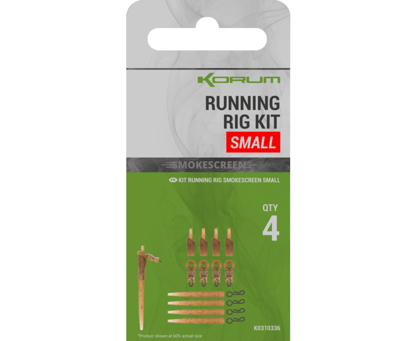 Levně Korum montáž smokescreen running rig kit - small