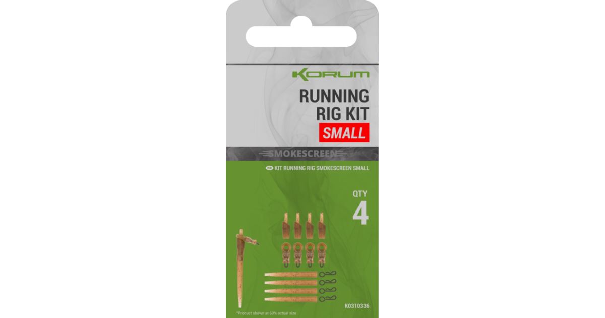 Korum Montáž Smokescreen Running Rig Kit - Large