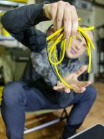 Black Cat Hadička Rig Tube Khaki Bužírka 1 m (3)