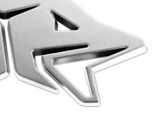 Delphin 3D Nálepka Pike Chrom (1)