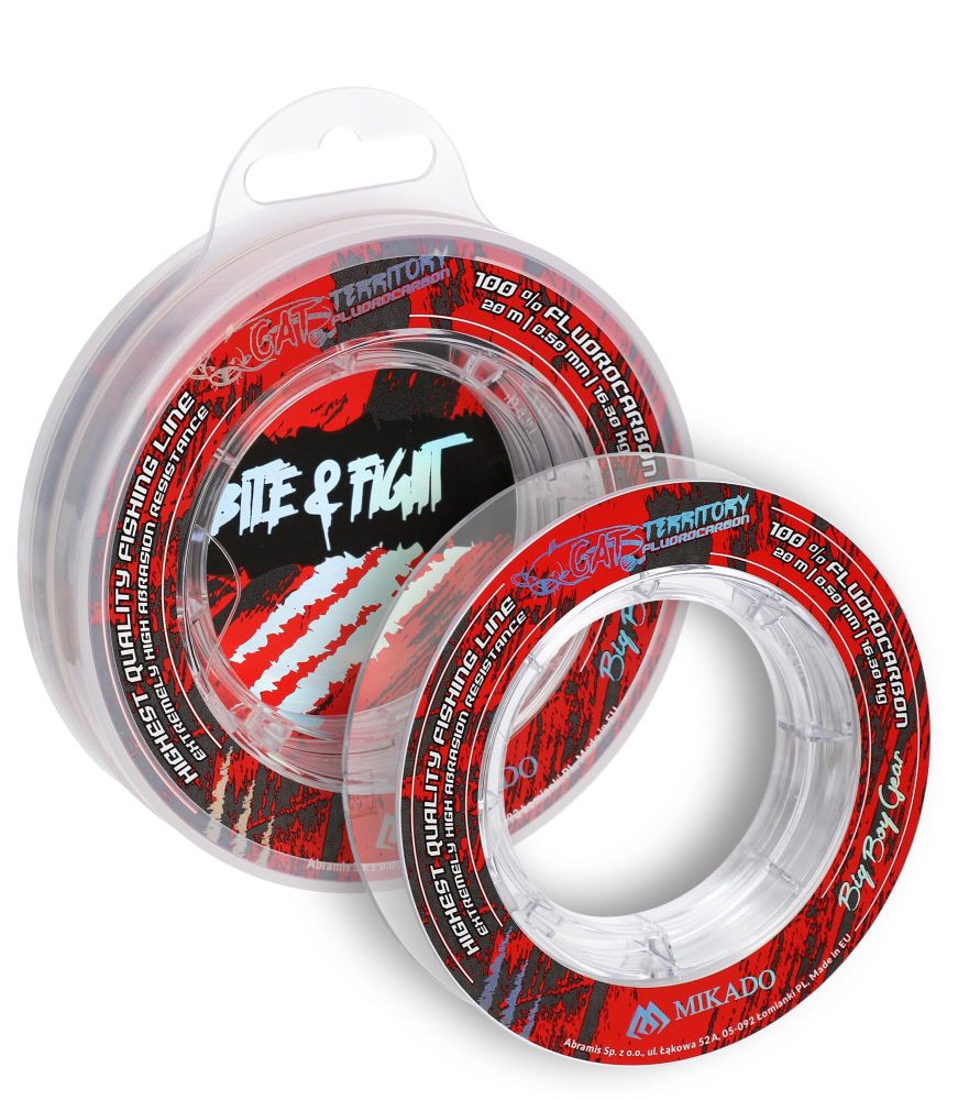 Miakdo vlasec fluocarbon cat territory 20 m - 1,20 mm 78,00 kg