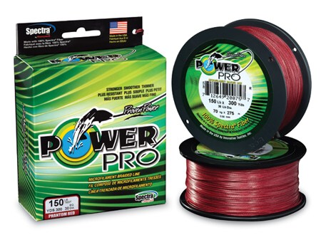 Power pro splétaná šňůra vermillion red 275 m - průměr 0,23 mm nosnost 15 kg