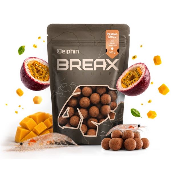 Delphin Boilies BreaX PassionKRILL Krill Mango 300 g