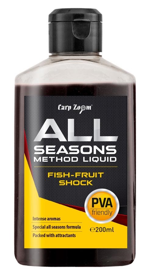 Levně Carp zoom booster all season method liquid 200 ml - fish fruit shock