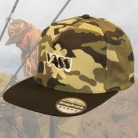 Vass Kšiltovka Snapback Camo With Black Peak (2)