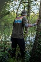 Korda Tričko Dawn Vibes Tee Dark Olive (8)