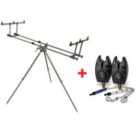 Zfish Tripod Elite 3 Rods + 2x Hlásič VX2 + 2x Řetízkový Swinger