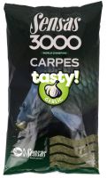 Sensas Krmení Carp Tasty 3000 1 kg - Garlic