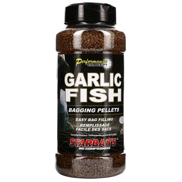 Starbaits Pelety Garlic Fish Bagging 700 g