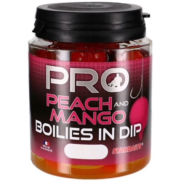 Starbaits Boilies In Dip Probiotic Peach Mango 150 g