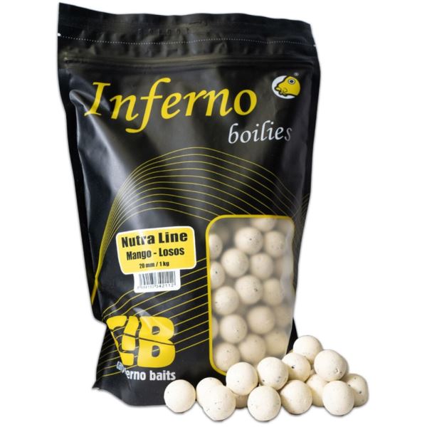 Carp Inferno Boilies Nutra Line Mango Losos 1 kg 20 mm