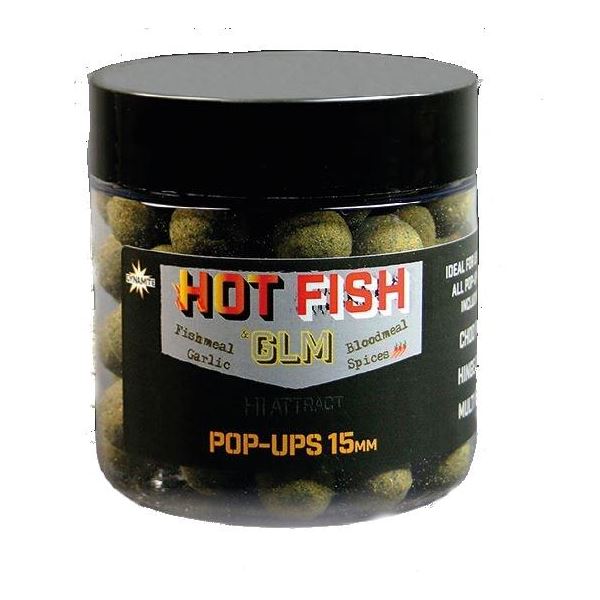 Dynamite Baits Pop Ups Hot Fish GLM 15 mm