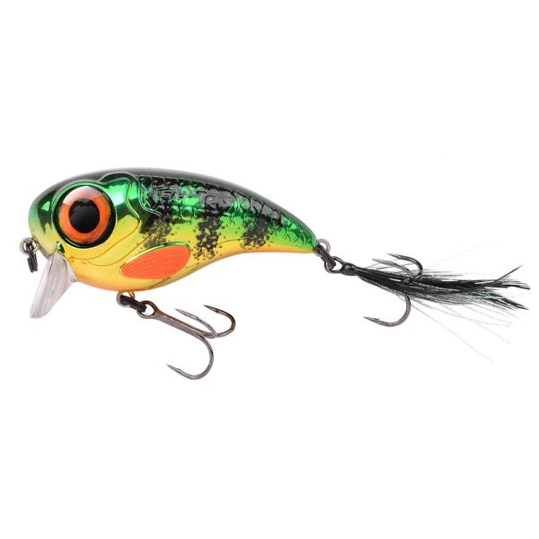 Spro Wobler Pomalu Plovoucí Fat Iris 60 Chrome Perch 6 cm 17 g