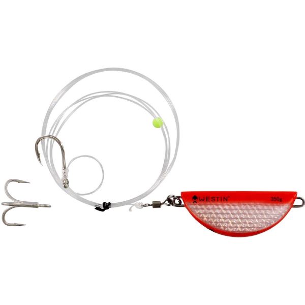 Westin Návazec Na Moře Sea Rigs Halibut Anti Twist Rig Orange Flash 450 g 190 cm