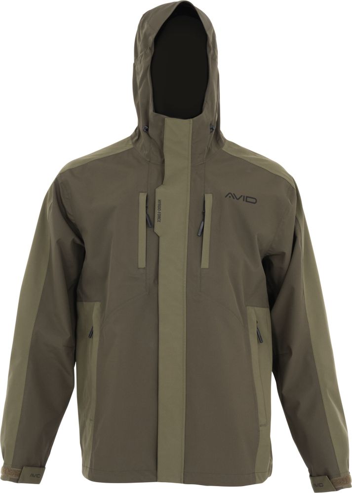 Avid carp bunda hydro-force 20k pro full-zip jacket - l