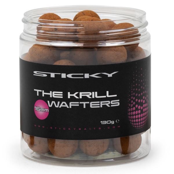 Sticky Baits Neutrálně Vyvážené Boilie The Krill Wafters 130 g 16 mm