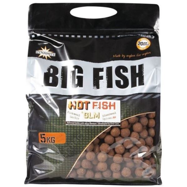 Dynamite Baits Boilies Big Fish Hot Fish GLM