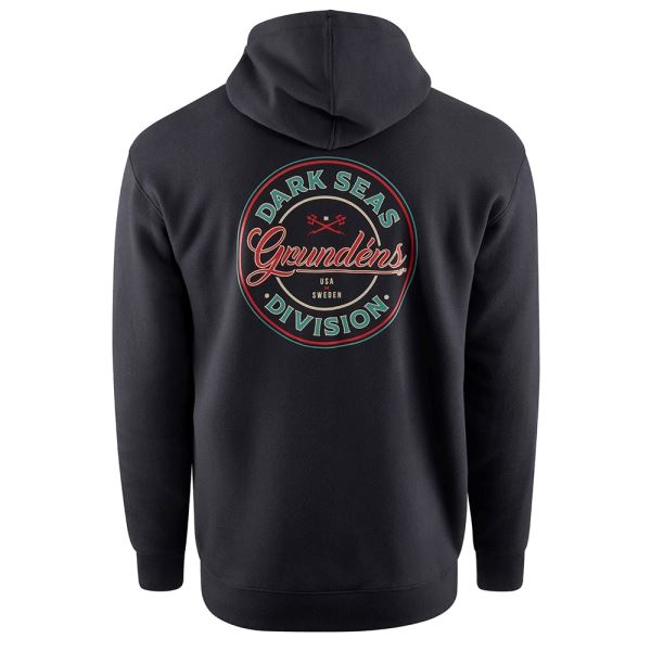 Grundéns Mikina Dark Seas X Grundens Instinctive FZ Hoodie Black