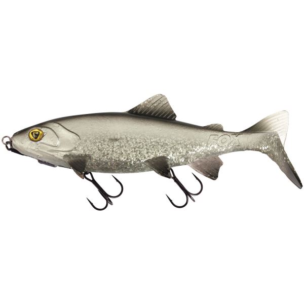 Fox Rage Gumová Nástraha Replicant Trout Shallow UV Silver Bleak - 18 cm 70 g