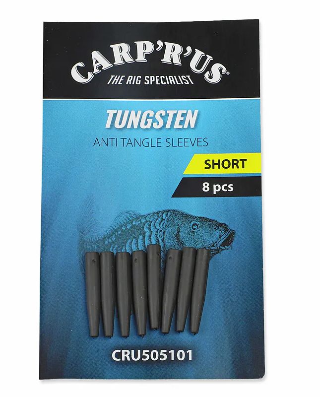 Levně Carp´r´us převleky proti zamotání tungsten antitangle sleeves 8 ks - short