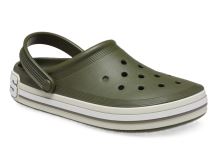 Crocs Nazouváky Off Court Logo Clog Army Green (1)