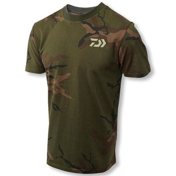 Daiwa Tričko Camo T-Shirt