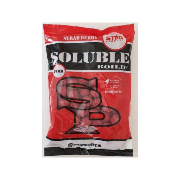 Stég Rozpustné Boilie Soluble Boilie 1 kg 24 mm