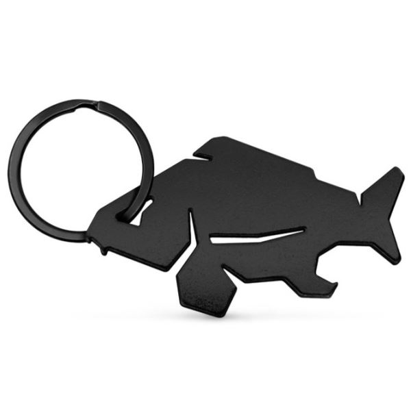 Delphin Klíčenka S Otvírákem Na Lahve Carpener Černá