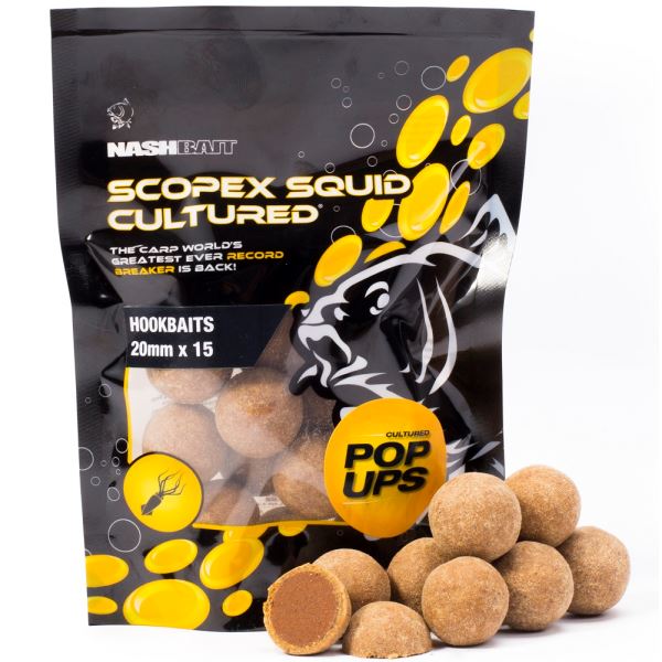 Nash Plovoucí Boilie Scopex Squid Cultured